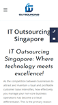 Mobile Screenshot of itoutsourcingsingapore.com